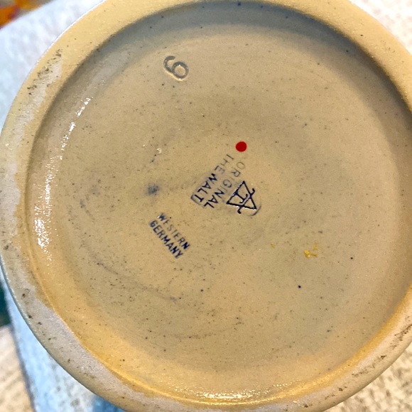 Vintage ORIGINAL THEWALT Western Germany Beer Stein - Picture 8 of 13